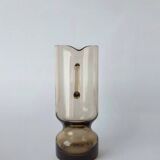 Smoked 70s carafe and glass set