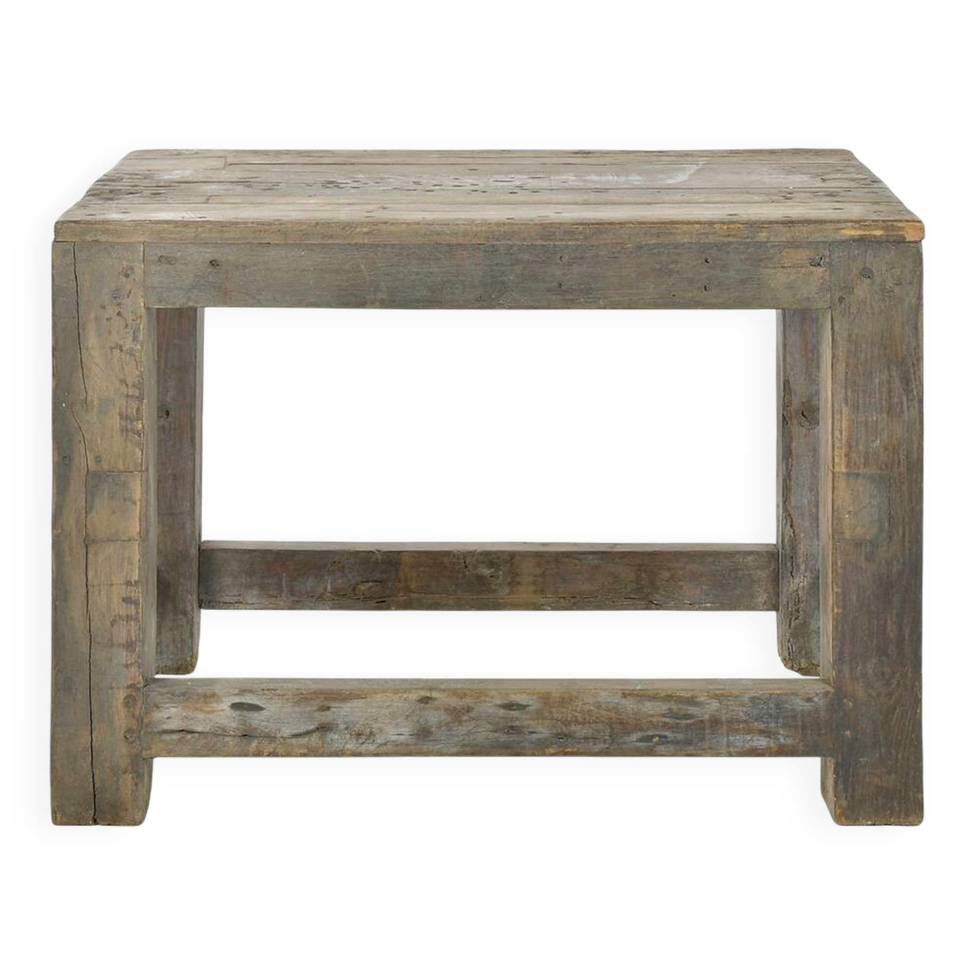Solid wood work table (66 x 91 x 60cm)