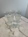 Set of 5 stemmed glasses