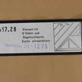 Special seventies wardrobe panels for Schönbuch Germany