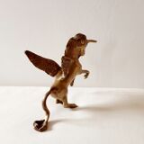 Bronze unicorn figure