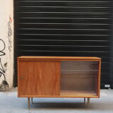 Teak bahut two doors 60s