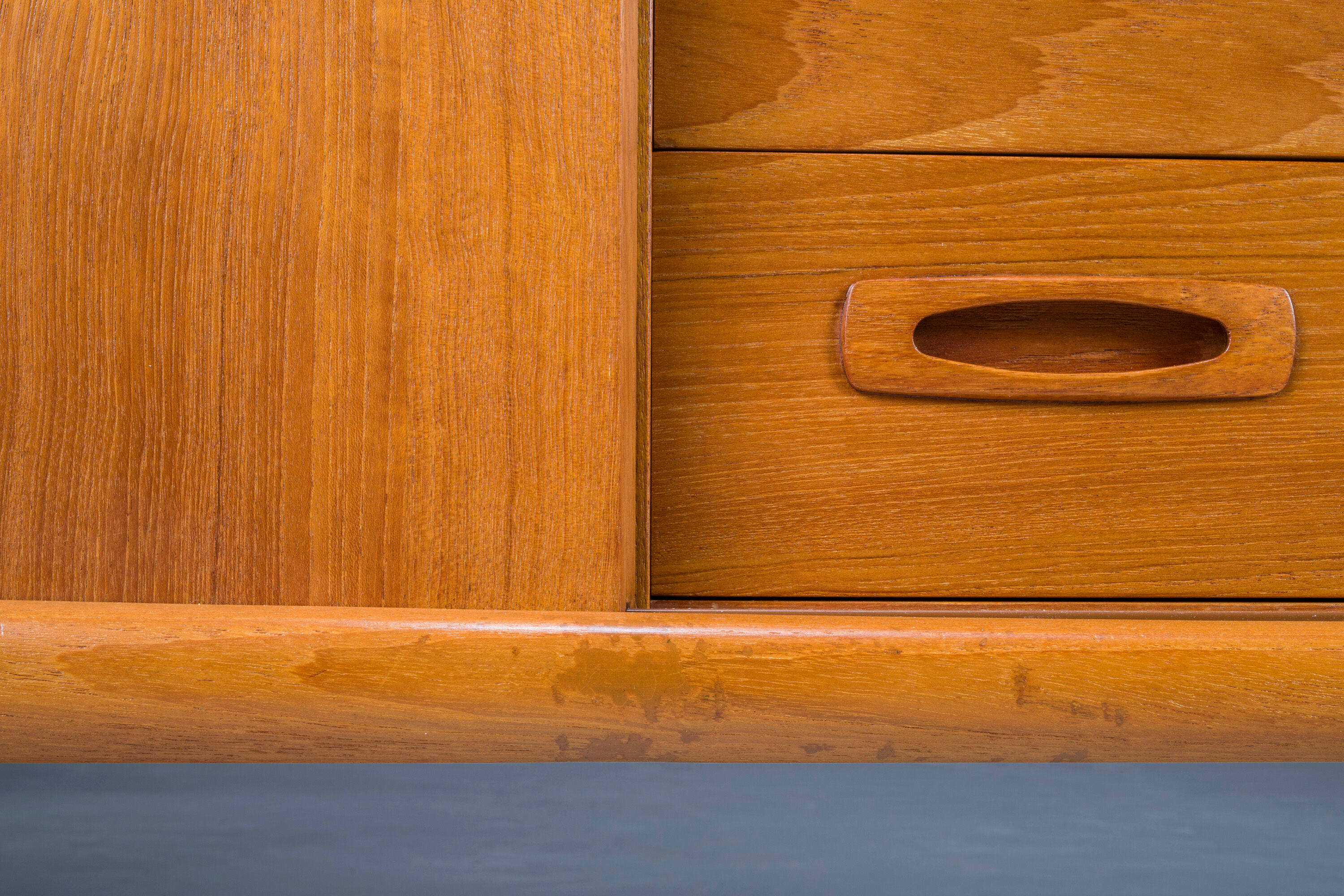 Mid-Century Danish Teak Sideboard from HP Hansen, 1950s