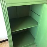 Small vintage green buffet