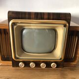 40's, formwork wooden television