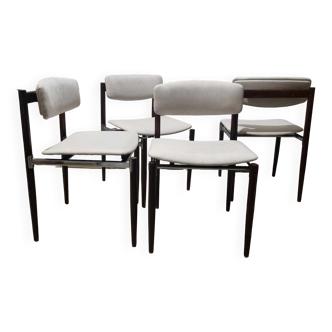 Chaises de salle à manger par C. Denekamp pour Thereca, ensemble de 4, années 1960