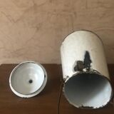 Pot à lait en tôle émaillée