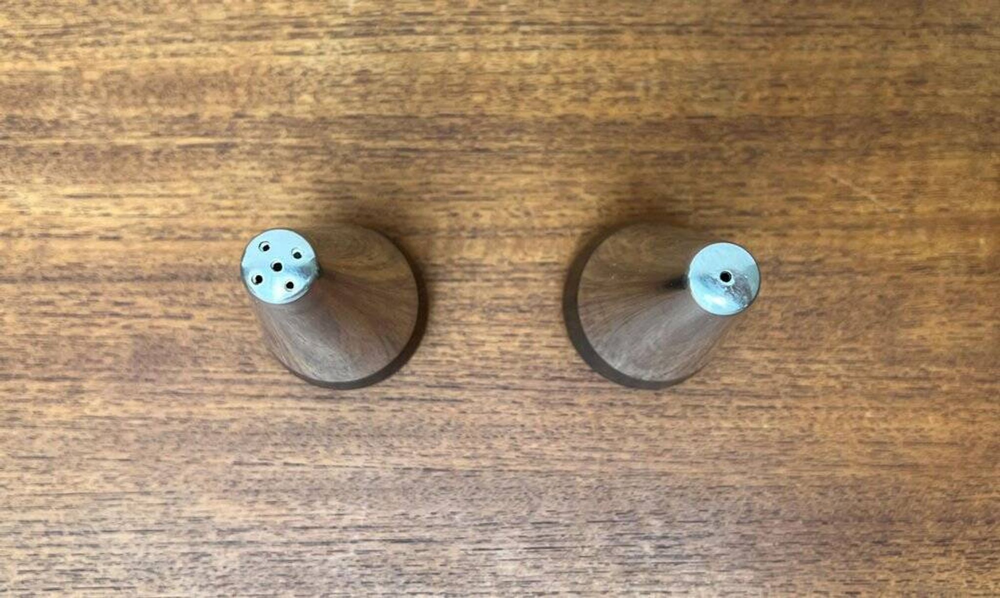 Pair of Danish Mid-Century Salt and Pepper Shakers by A&B Lundtofte, 1960s