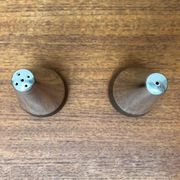 Pair of Danish Mid-Century Salt and Pepper Shakers by A&B Lundtofte, 1960s