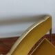 Lot de 2 chaises pliantes en velours