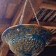 Hanging planter in glazed terracotta late nineteenth