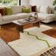 Handmade Berber rug in wool 150/250m
