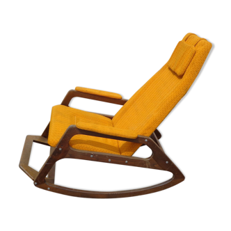 Rocking chair Krasna Jizba by Uluv 1960