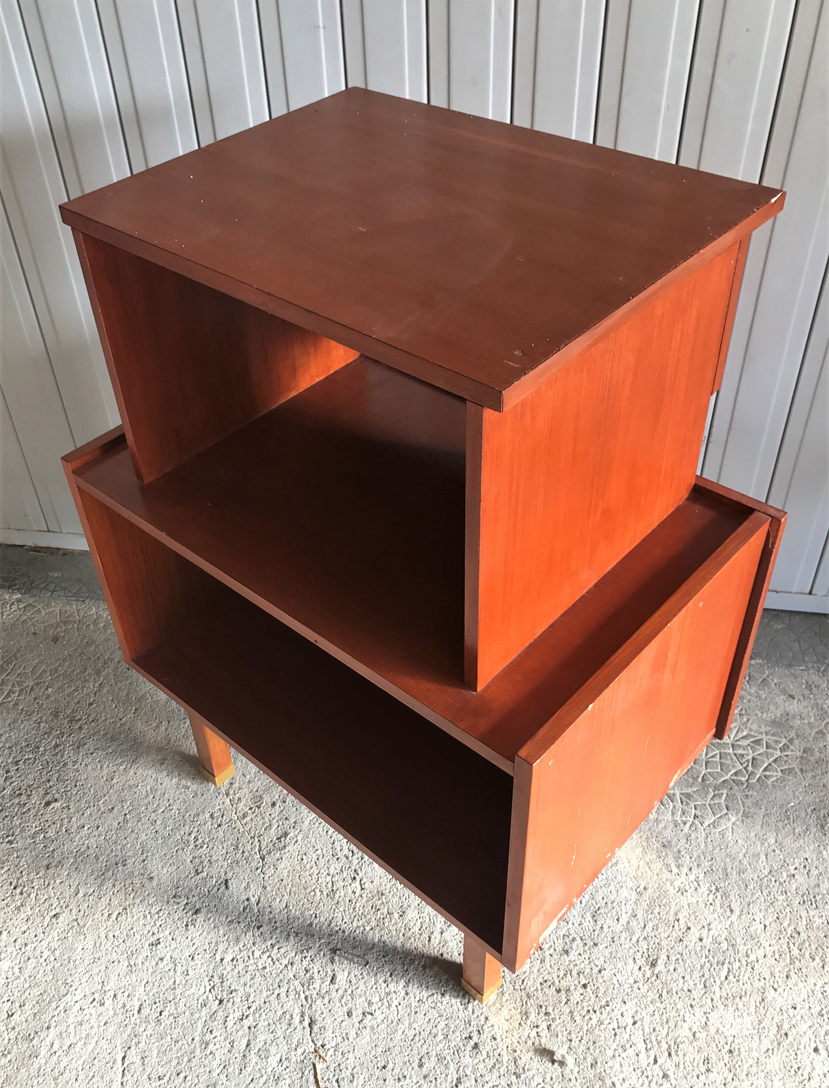 Meuble TV HiFi vintage 1950