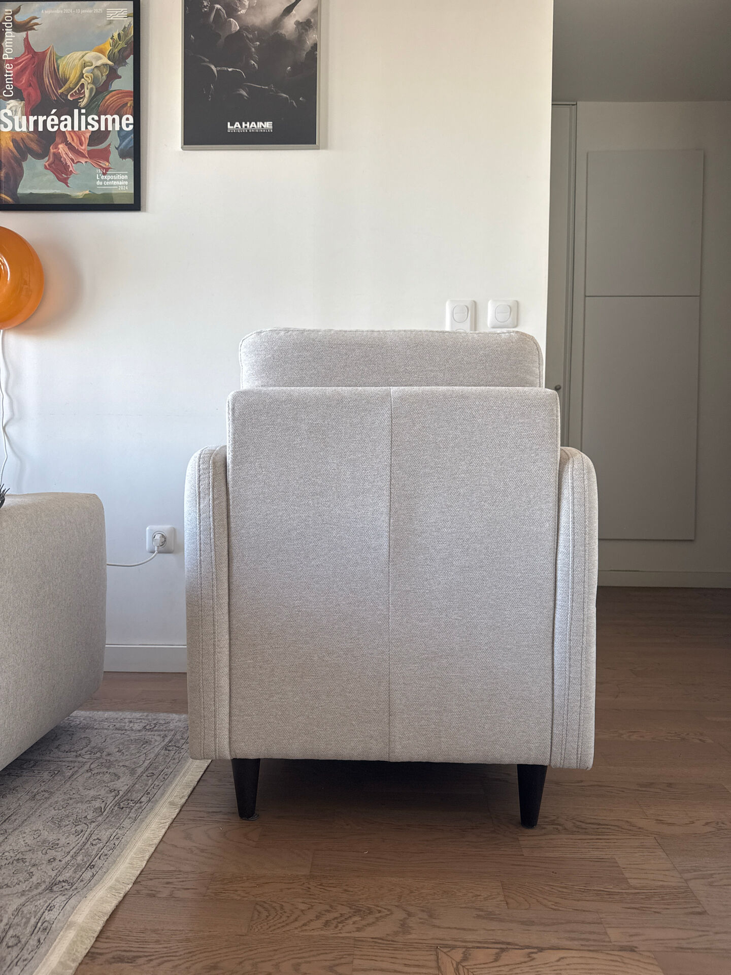 Soho armchair – diva divani – gemma avoine fabric – new