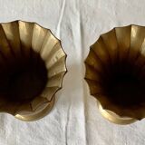 Paire de vases en bronze