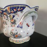 Earthenware pot cover Décor Desvres handmade AD