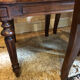 Leather and wood chairs