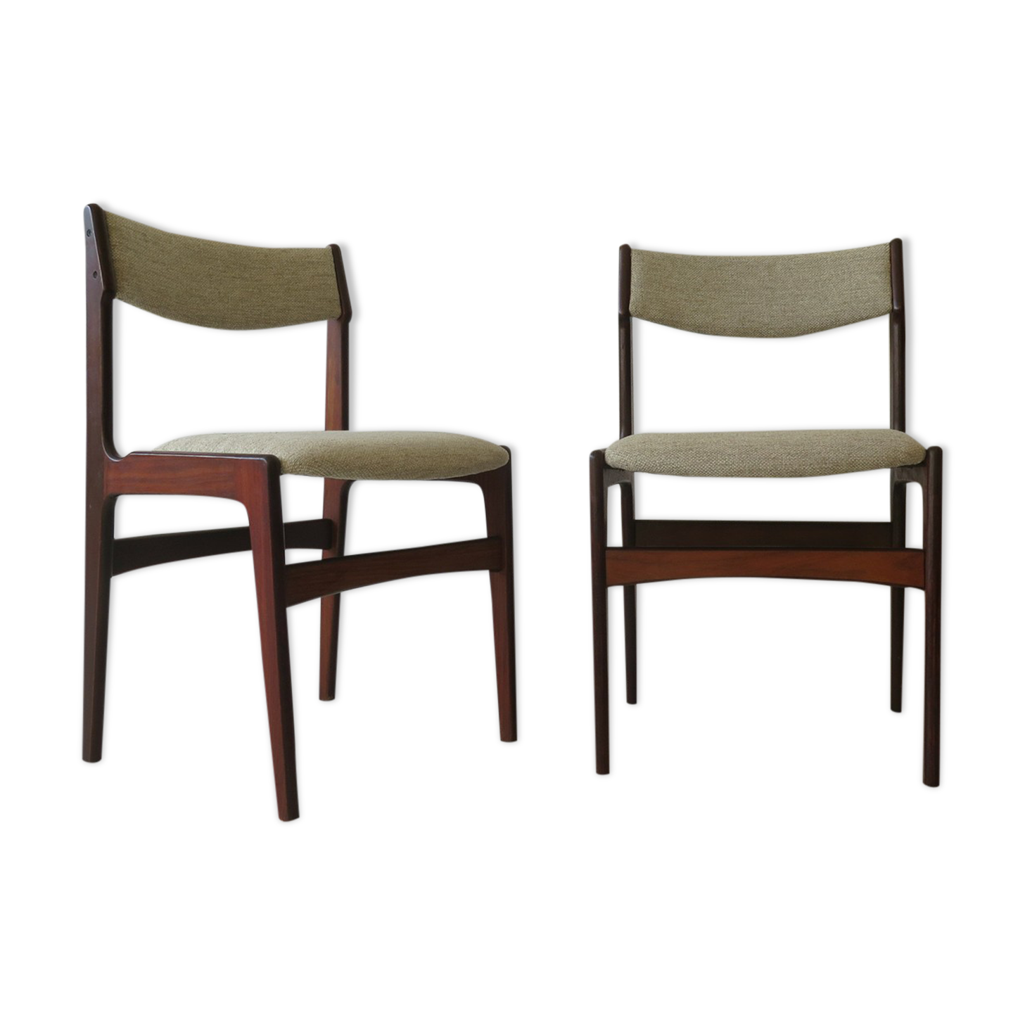Set of two Danish dinner chairs, 60s
