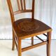 Bistro chair in solid beech – 50s/60s