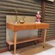 Entrance wall console or small Czech accent furniture year 70