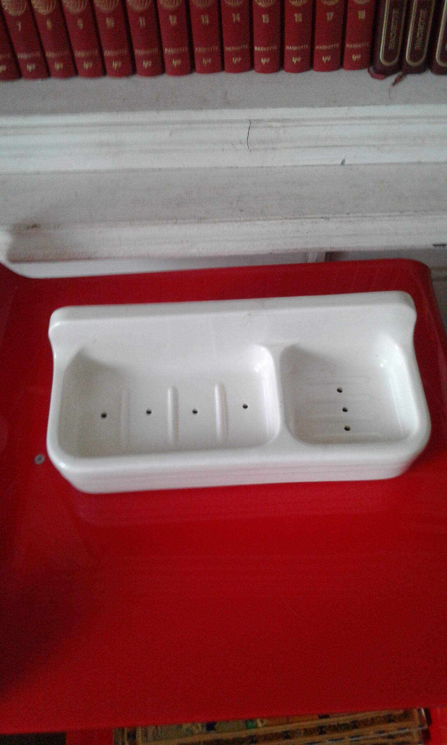 Vintage ceramic soap holder