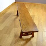 Elm Bench Finnish Design by Olavi Hanninen