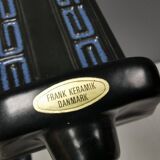 Two wall-mounted candlesticks by Danish Frank Ceramics 1970s.