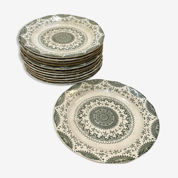 Assiettes anglaises