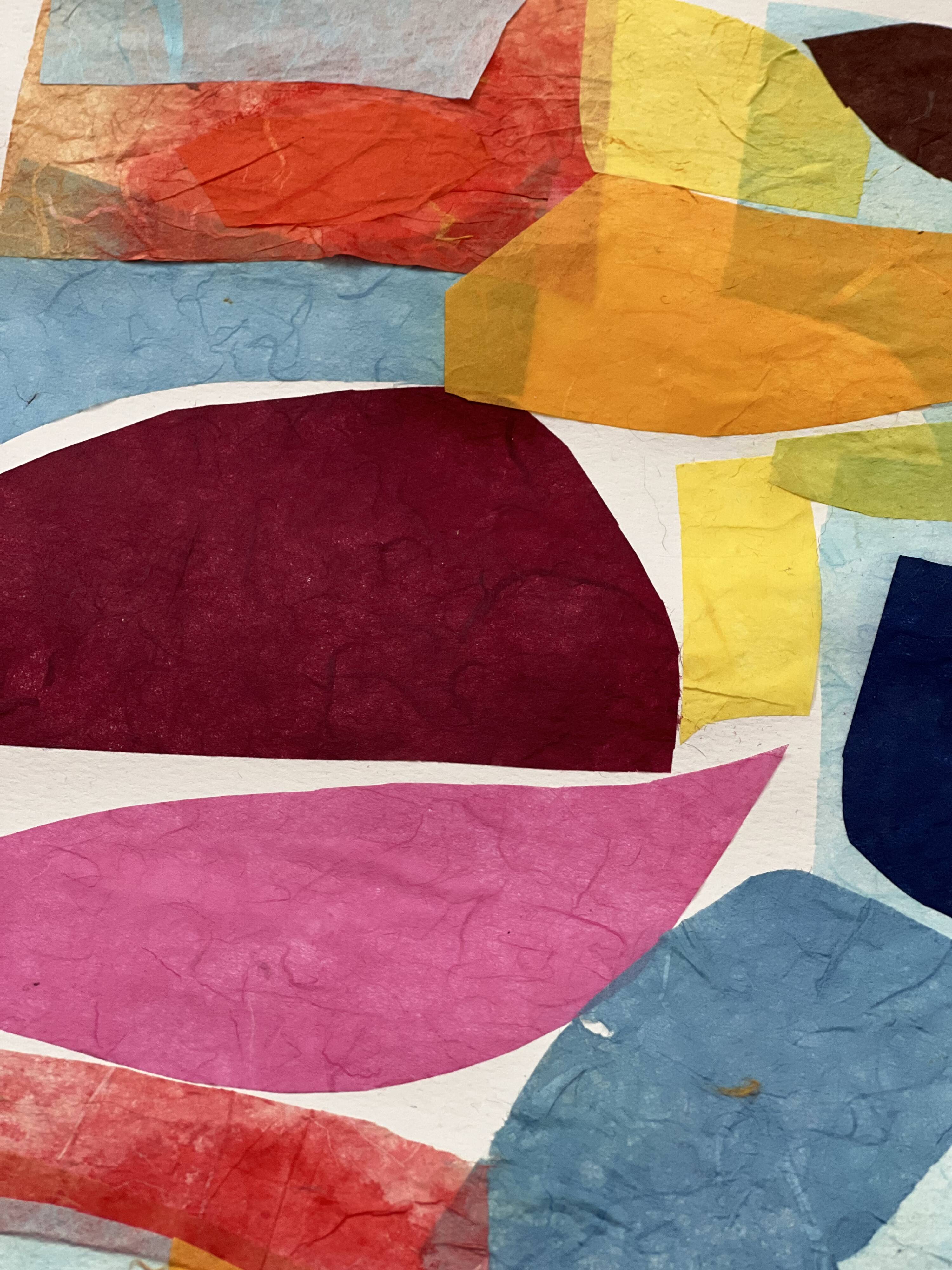 Collage on paper