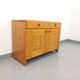 Charlotte Perriand vintage storage furniture Les Arcs from the 1960s in pine.