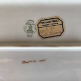 Decorative dish in Limoges earthenware