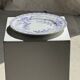 Set of 5 flat plates in earthenware with a lavender floral design H2 D22