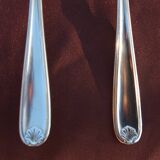 CHRISTOFLE MAROT Coquille - Fish Serving Cutlery (Knife + Fork)