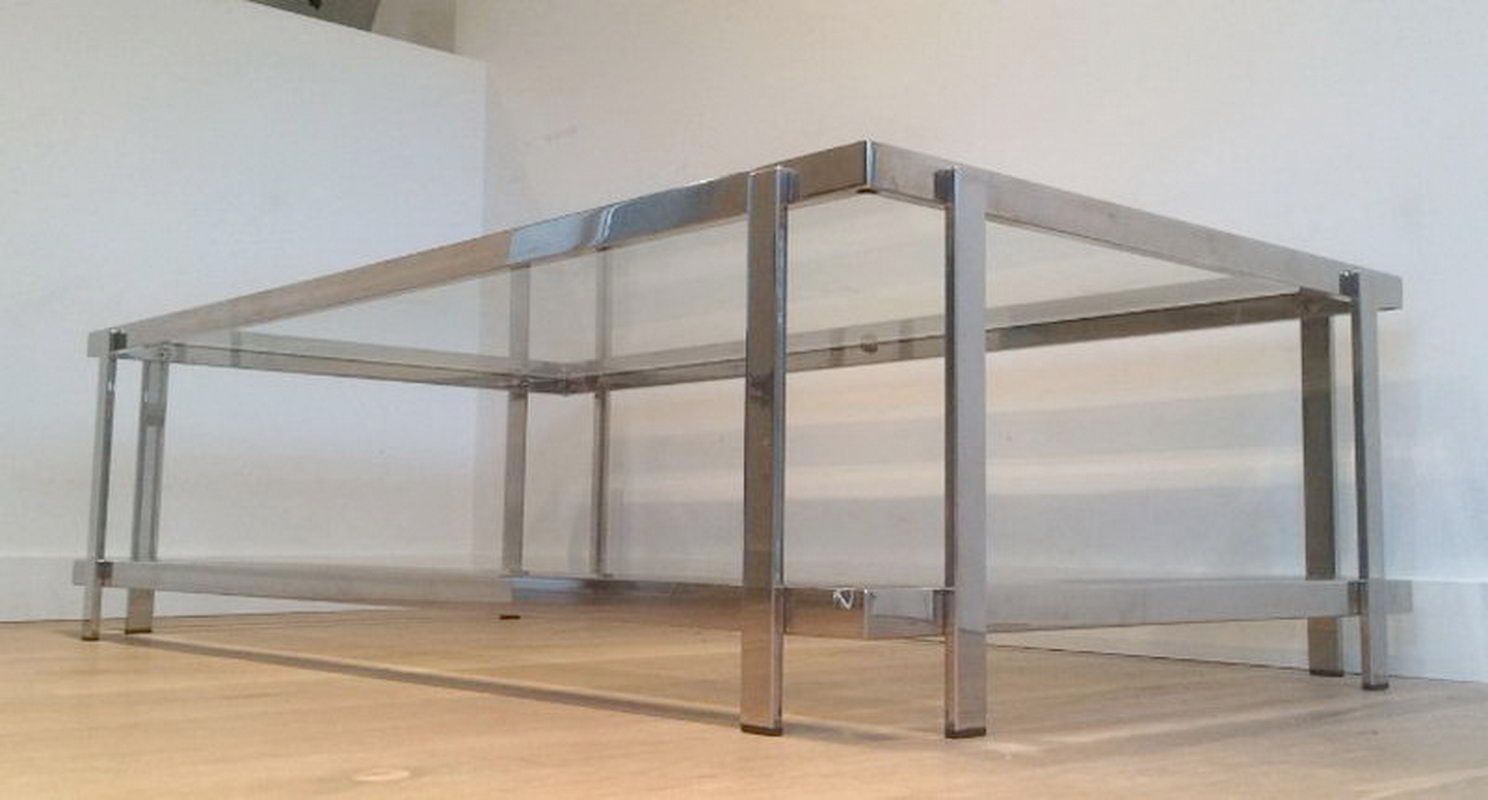 Designer chrome table