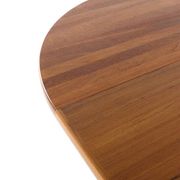 Gudme round extendable dining table 'Nabbe'