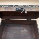 Wooden tissue box