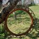 Rattan mirror