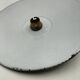 2 enameled sheet metal pendant lights