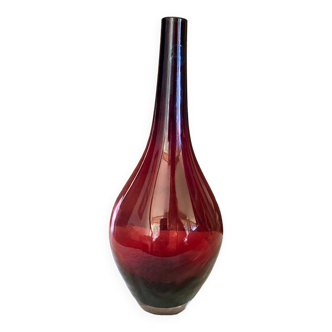 Vase en véritable verre soufflé