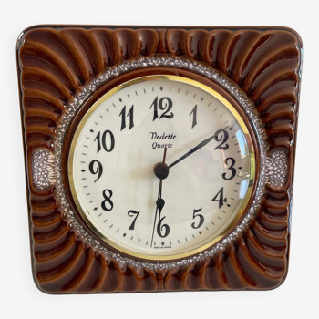 Vedette Quartz ceramic wall clock