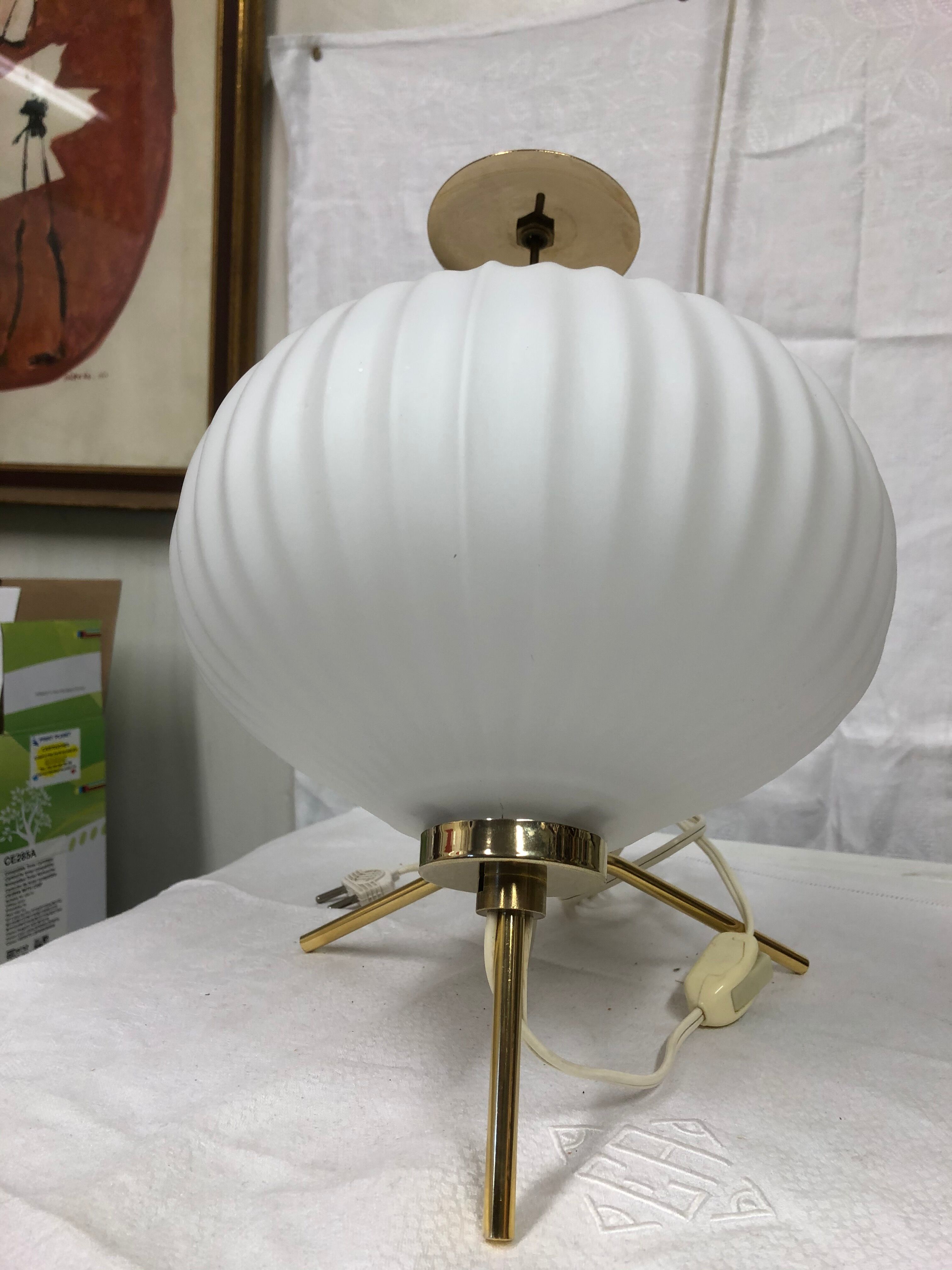 Lampe solaire vintage années 70