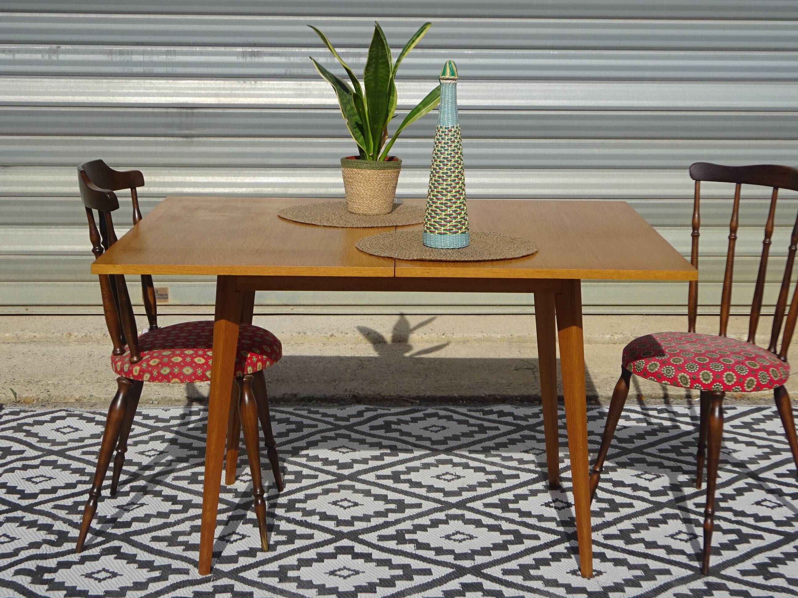 Scandinavian portfolio table model "half-century" by SAM