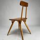 Set of Pirkka Dining Chairs attributed to Ilmari Tapiovaara for Laukaan Puu, Finland, 1950s
