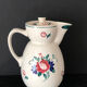 Old ceramic teapot Digoin and Sarreguemine