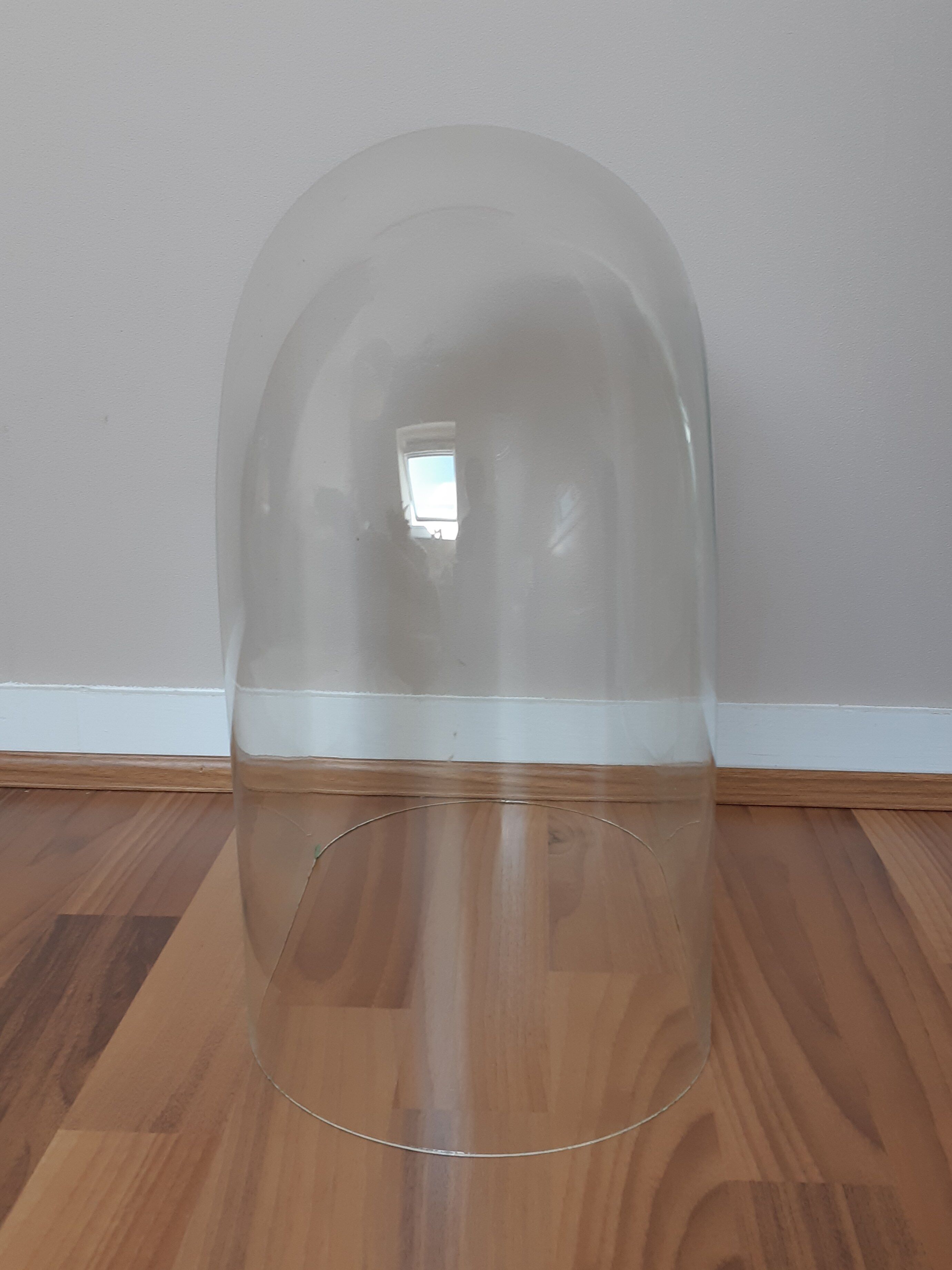 Glass globe of bride