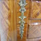 Half-moon dresser marqueted