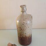 Bottle with CAP in sandstone with signature vintage