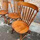 4 western chairs in beech wood