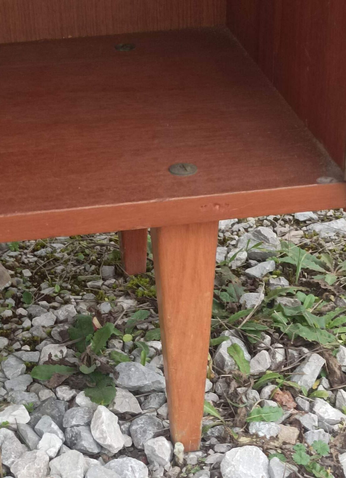 Writing desk 4 vintage drawers